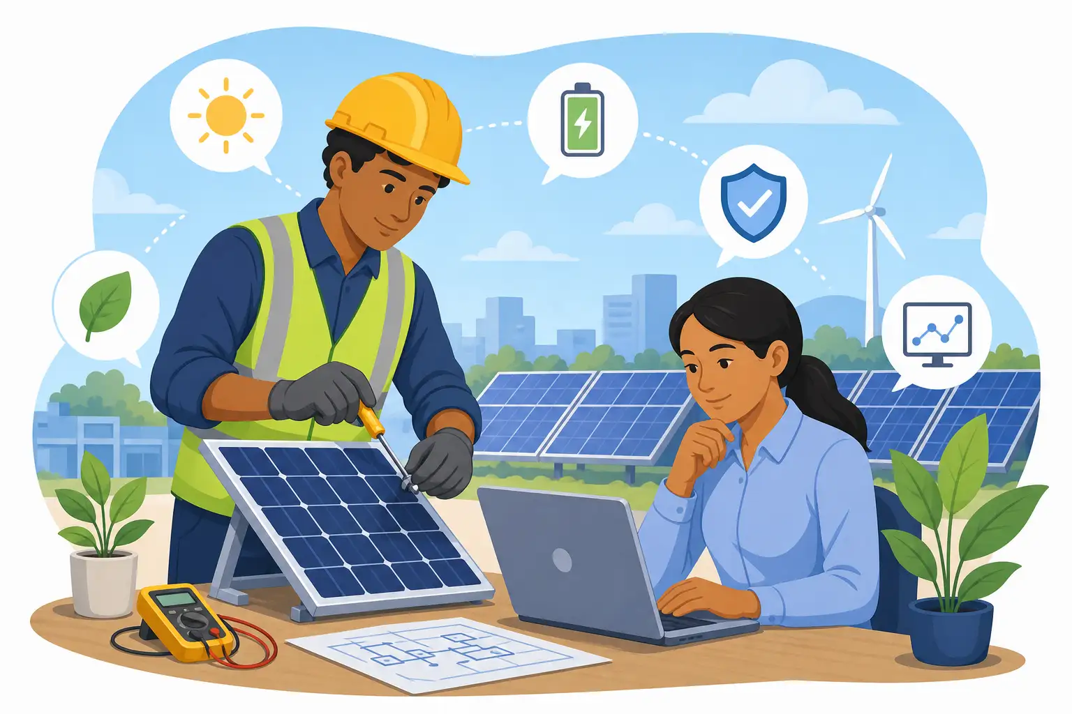 Solar PV Technician specialties